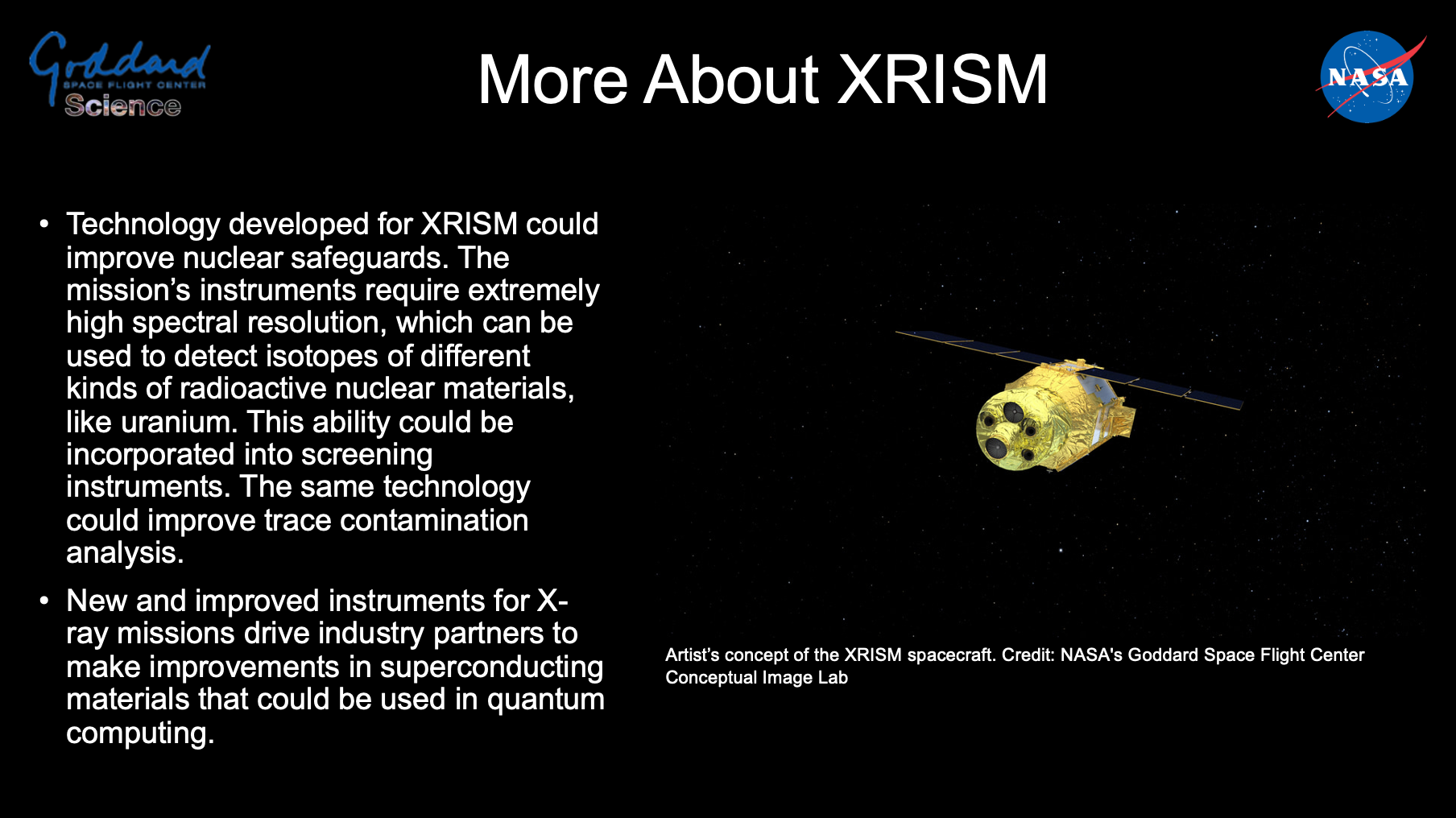 Research thumbnail: NASA, JAXA XRISM Satellite X-rays Milky Way's Sulfur Slide 2